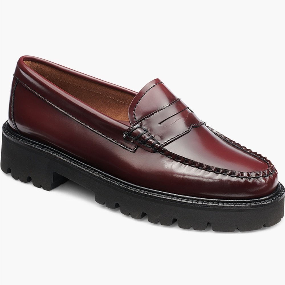 G.H. Bass Whitney Weejuns Super Lug Sole Penny Loafer - Picture 11 of 14